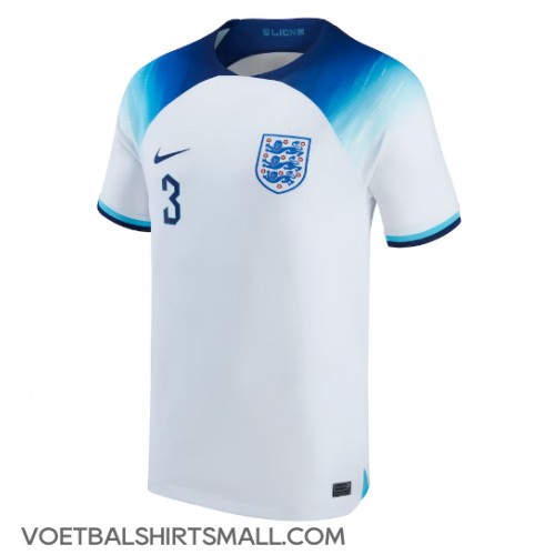 Engeland Luke Shaw #3 Voetbalkleding Thuisshirt WK 2022 Korte Mouwen